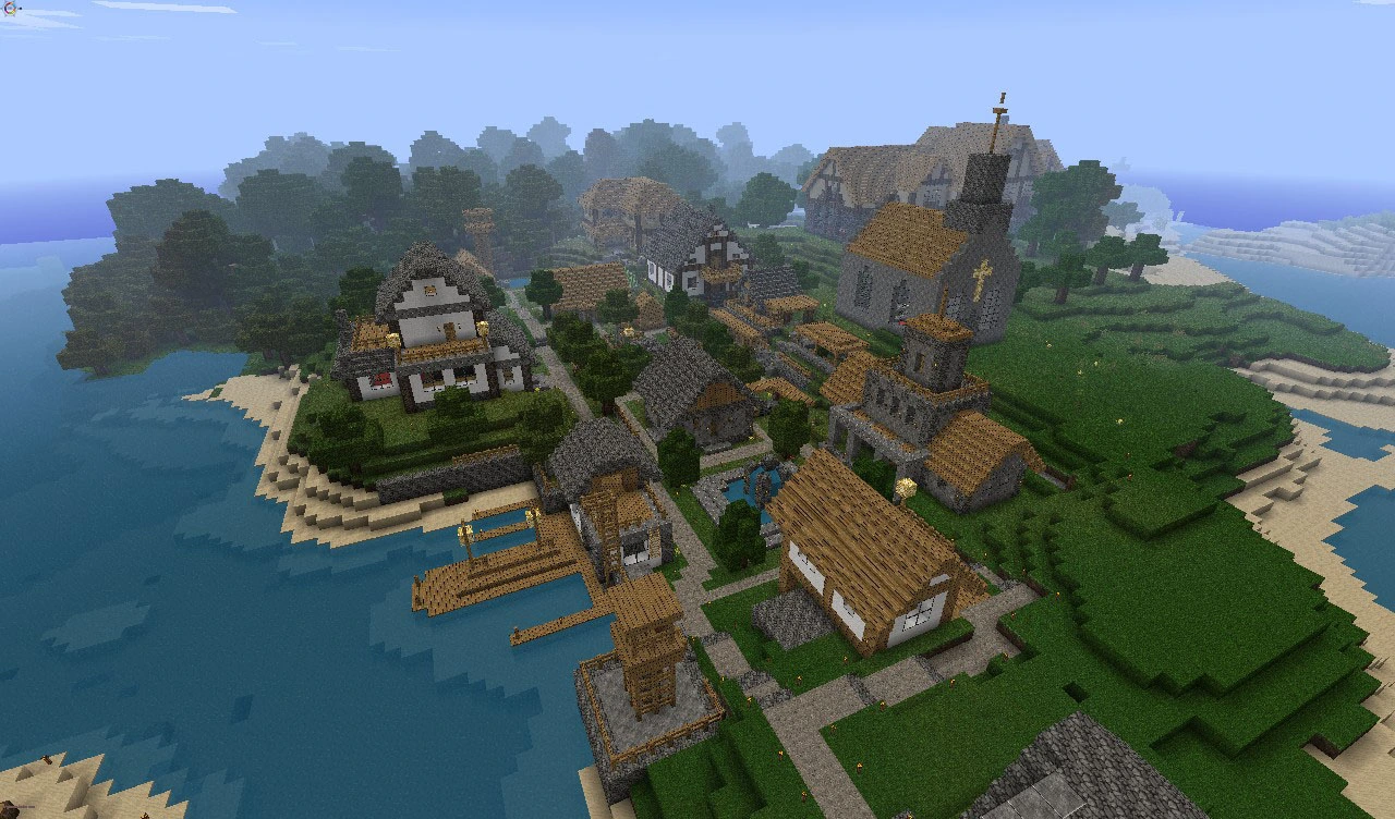 Minecraft ev resimleri ile ilgili temsili görsel